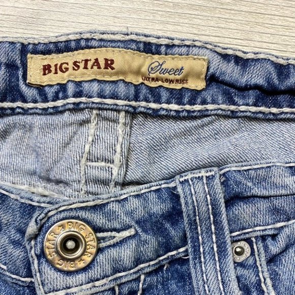Big Star Sweet Ultra Low Rise Capris - Picture 4 of 12